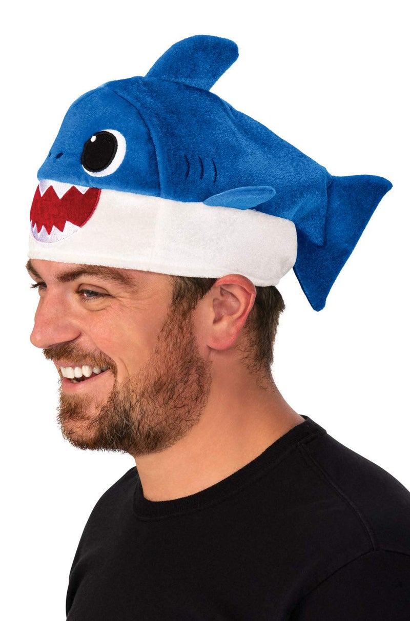 Rubies Baby Shark: Daddy Shark Hat with Sound Chip for Adults by Rubies, Unisex - Image 2